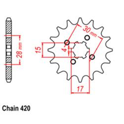 SPROCKET 12T HONDA