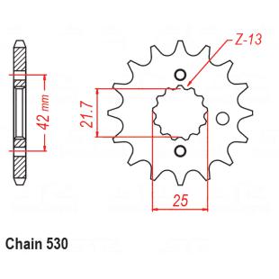 SPROCKET 15T RUBBER CUSH