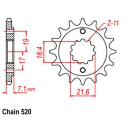 SPROCKET 12T HONDA
