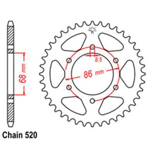 SPROCKET 40T KAWASAKI