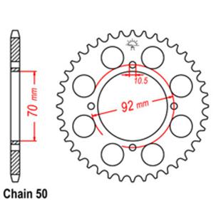SPROCKET 40T KAWASAKI