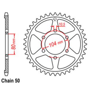 SPROCKET 41T KAWASAKI