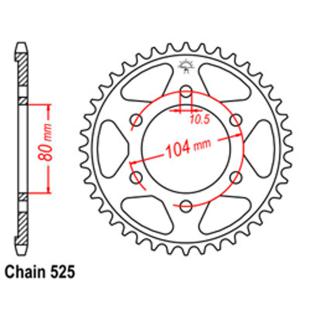 SPROCKET 42T KAWASAKI