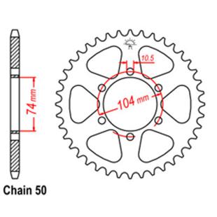 SPROCKET 42T KAWASAKI