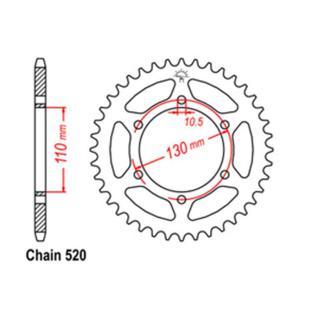 SPROCKET 41T KAWASAKI