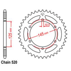 SPROCKET 47T YAMAHA