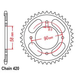 SPROCKET 36T HONDA SUPER CUB/C125A