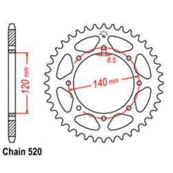 SPROCKET 42T KAWASAKI