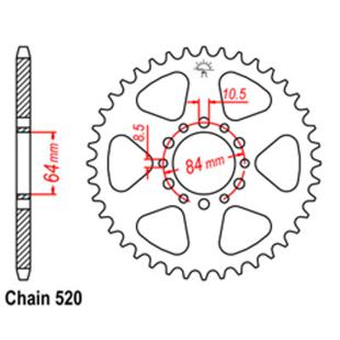 SPROCKET 47T SUZUKI