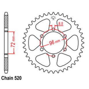 SPROCKET 42T SUZUKI