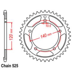 SPROCKET 47T SUZUKI