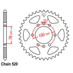 SPROCKET 47T SUZUKI