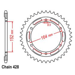 SPROCKET 56T YAMAHA