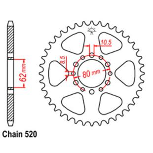 SPROCKET 49T YAMAHA