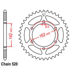 SPROCKET 48T SUZUKI