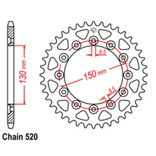 SPROCKET 47T HON, YAM