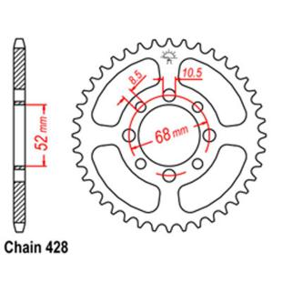 SPROCKET 30T KAW, SUZ