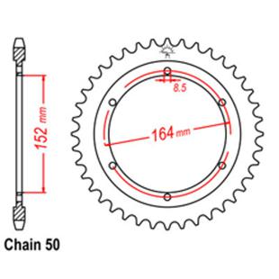 SPROCKET 42T YAMAHA SR500