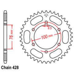 SPROCKET 47T YAMAHA