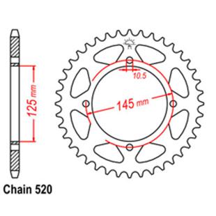SPROCKET 47T YAMAHA