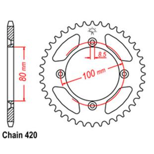 SPROCKET 46T HONDA