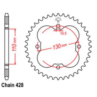 SPROCKET 50T HONDA