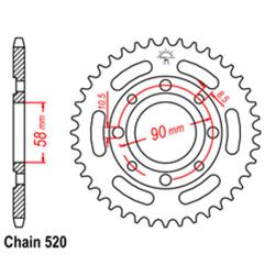 SPROCKET 32T HONDA