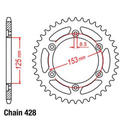 SPROCKET 56T HONDA