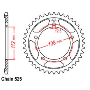 SPROCKET 47T HONDA