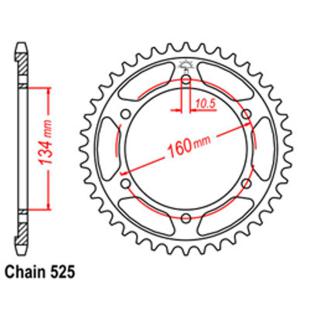 SPROCKET 41T HONDA