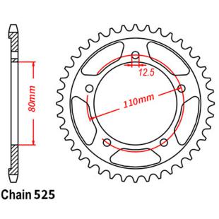 SPROCKET 42T HONDA AFRICA TWIN