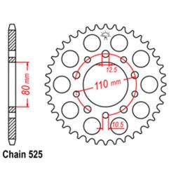 SPROCKET 36T HONDA