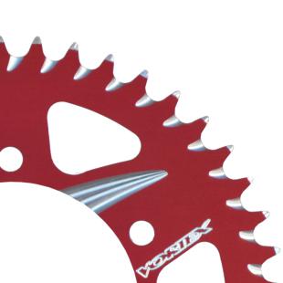 SPROCKET ALLOY VORTEX 48T SUZ 525P RED/SILVER