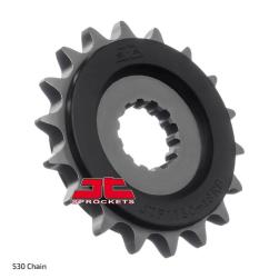 SPROCKET 18T TRIUMPH W/- RUBBER CUSH