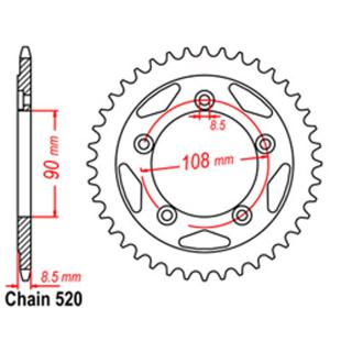 SPROCKET 38T DUCATI