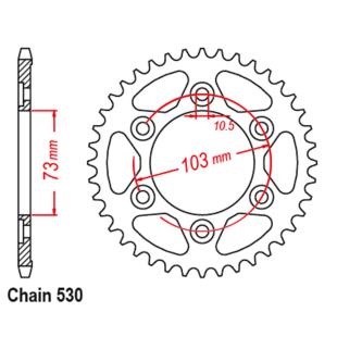 SPROCKET 43T DUCATI