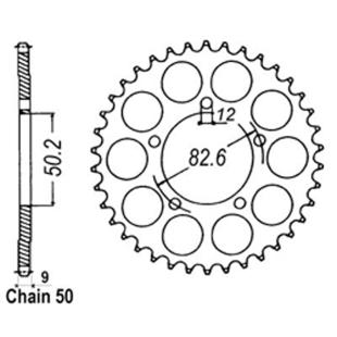 SPROCKET 48T HARLEY