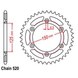 SPROCKET 47T KTM