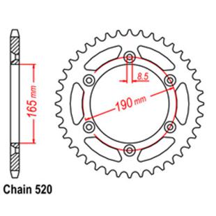 SPROCKET 52T KTM