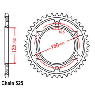 SPROCKET 42T KTM