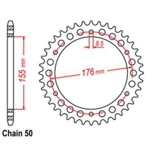 SPROCKET 42T TRIUMPH