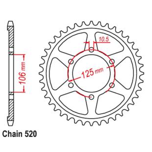 SPROCKET 41T TRIUMPH