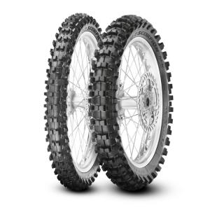 USE 61-355-63 PIRELLI SCORPION 32 MID HARD FRONT 80/100-21 TT STADIUM