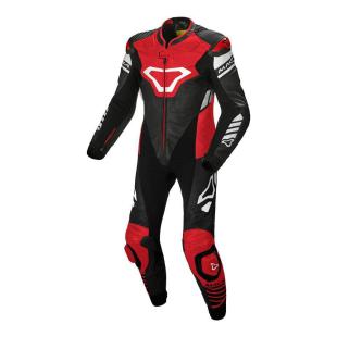 MACNA TRACKTIX 1 PIECE SUIT BLACK/RED/WHT 58