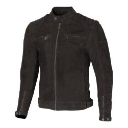 MERLIN JACKET TORSTEN D3O LEATHER BLACK 40" / MD
