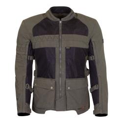 MERLIN JACKET MAHALA RAID D3O BLACK/OLIVE 40" / MD