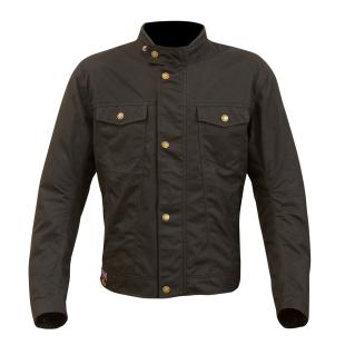 MERLIN JACKET ANSON WAX COTTON BLK 38