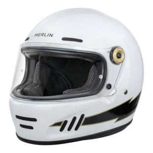 MERLIN HELMET REVIVAL FLASH OPTIC WHITE 61-62cm) 2XL