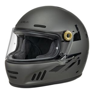 MERLIN HELMET REVIVAL FLASH UNION GREY (57-58cm) MD