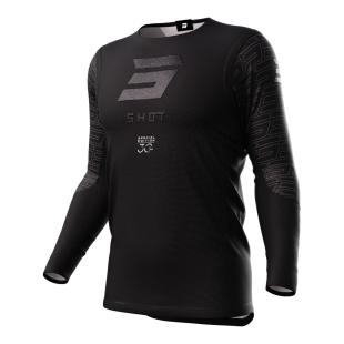 SHOT AEROLITE JERSEY LEGACY BLACK 10 / LG